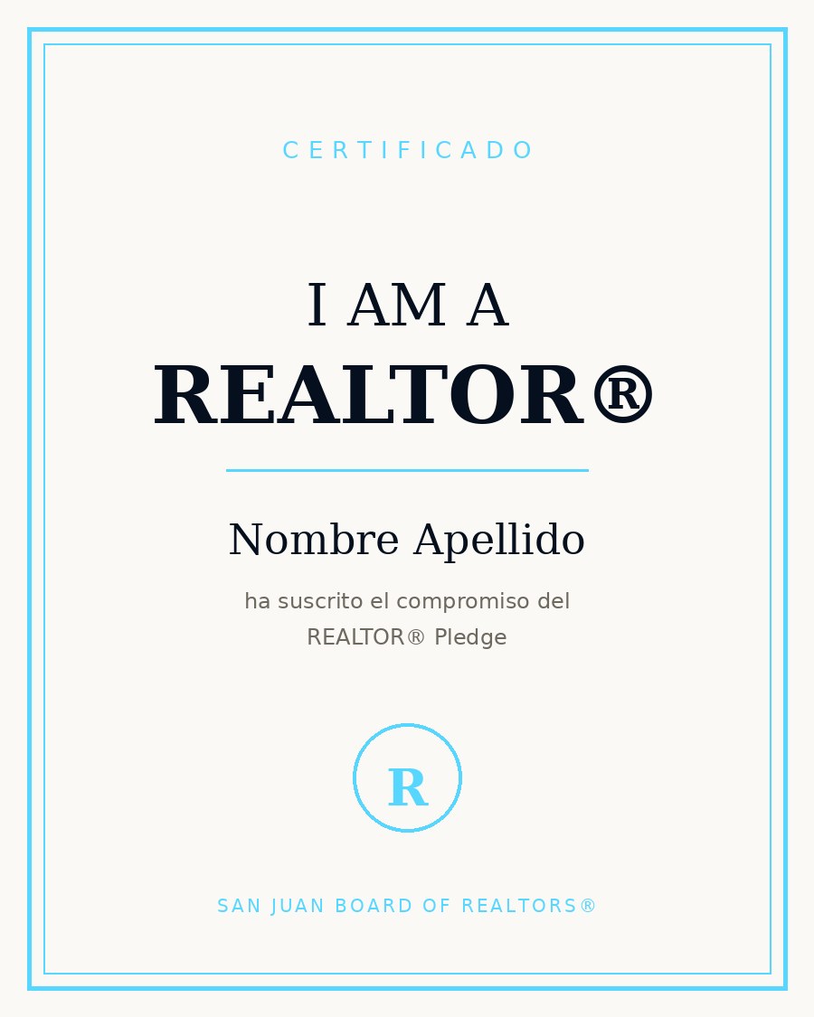 Certificado REALTOR®